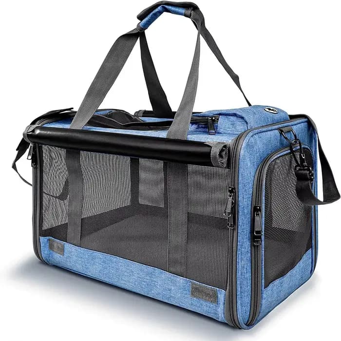 Transporteur pliable pour chat