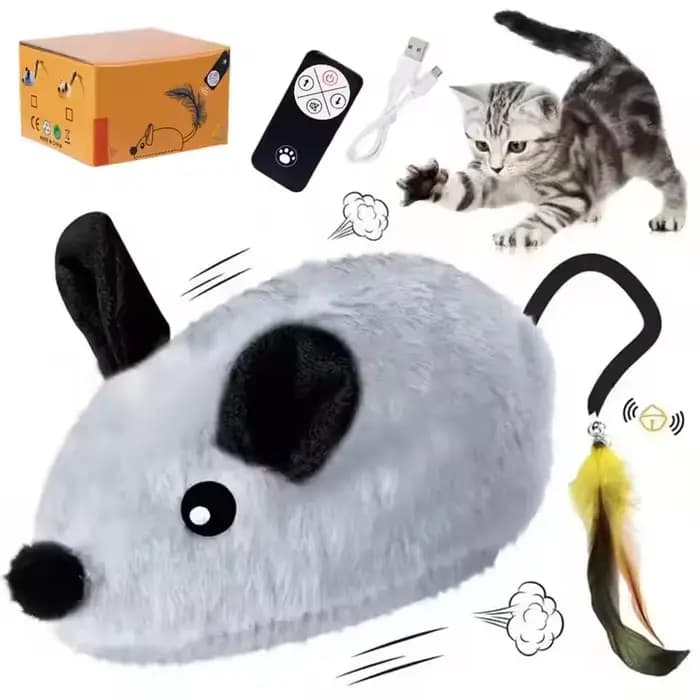 Jouets pour chats électroniques qui bougent