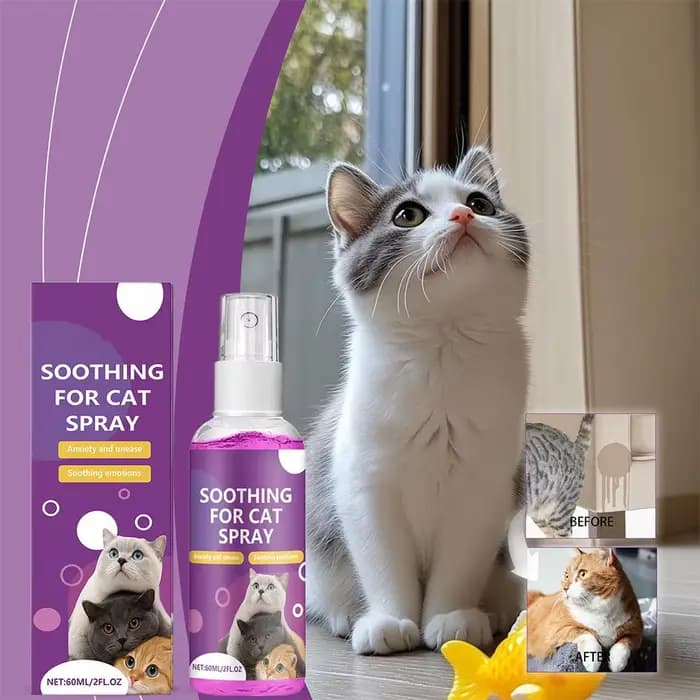 Spray apaisant pour animaux de compagnie