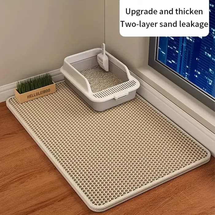 Tapis de litière pour chat de grande taille