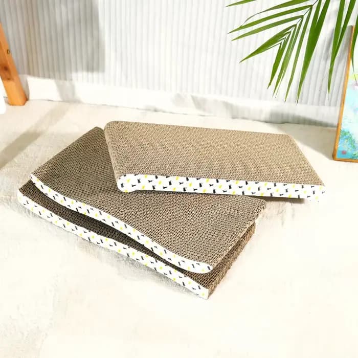 Planche à gratter en carton pour chat