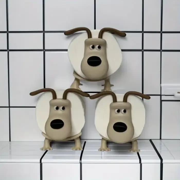 Support de toilette pour chiot