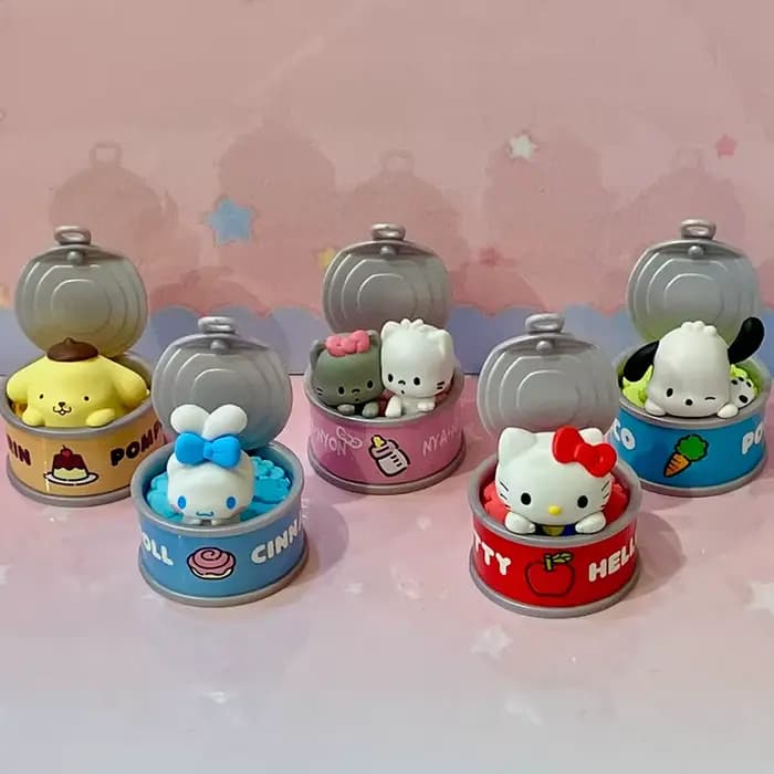 Nouveau produit en stock : Boîte surprise de nourriture en conserve pour chat Kt