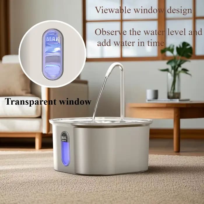 Fontaine d'eau automatique pour chat