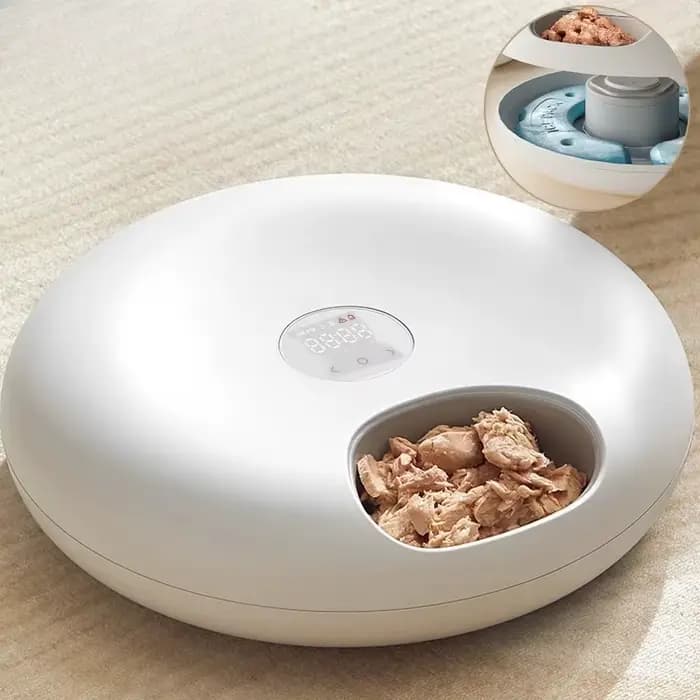 Distributeur automatique de nourriture pour animaux de compagnie