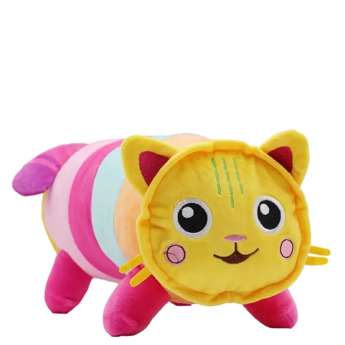 Peluches d'animaux Gabby Dollhouse, Adorables jouets en peluche Gaby, Peluche chat de la maison, Animaux en peluche de dessin animé, Peluches chat sirène pour enfants