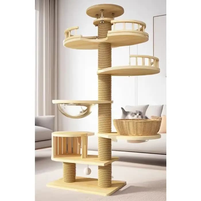 Arbre à chat moderne de luxe