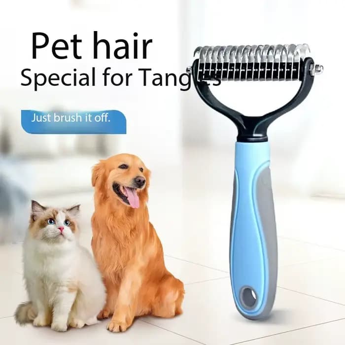 Brosse pour chien, brosse anti-poils pour animaux de compagnie