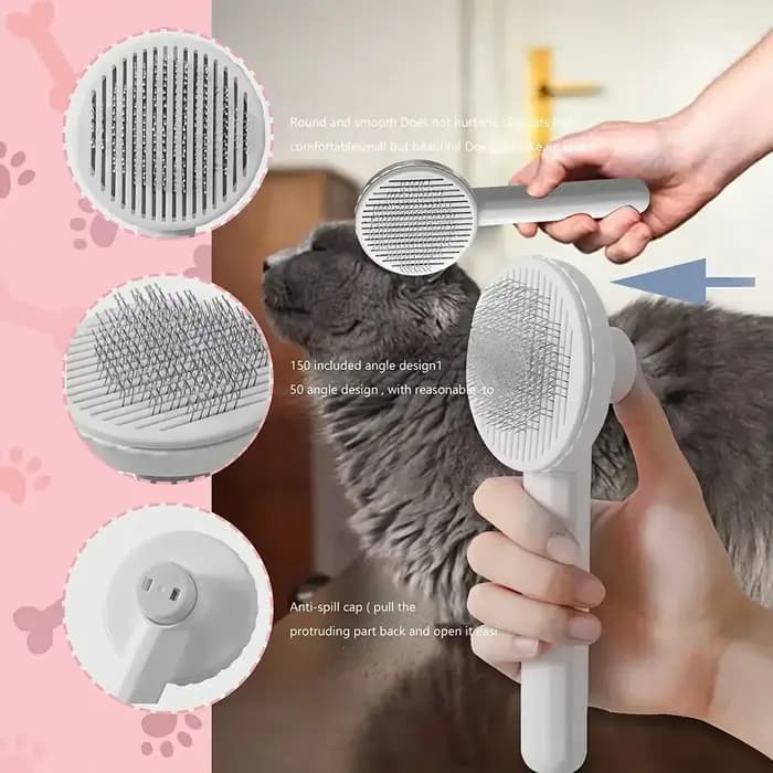 Brosse pour chat, brosse de toilettage pour animaux de compagnie