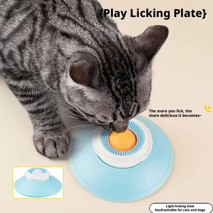 Jouets pour chiens et chats, pour aliments liquides, soulage l'anxiété, distributeur de boules à lécher pour chiens, jouets d'enrichissement de bol à lécher antidérapant