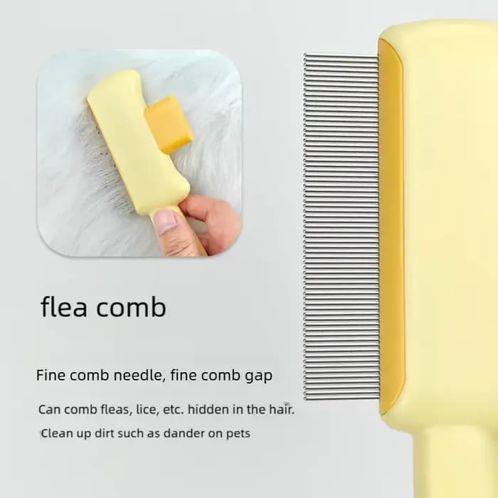 Brosse pour chat à poils courts et longs