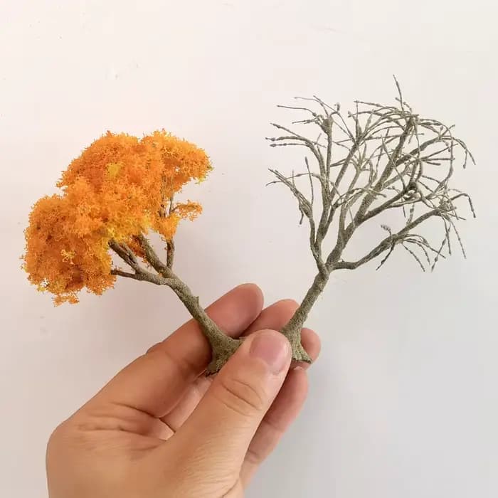 Tronc d'arbre en fil de 10 à 28cm