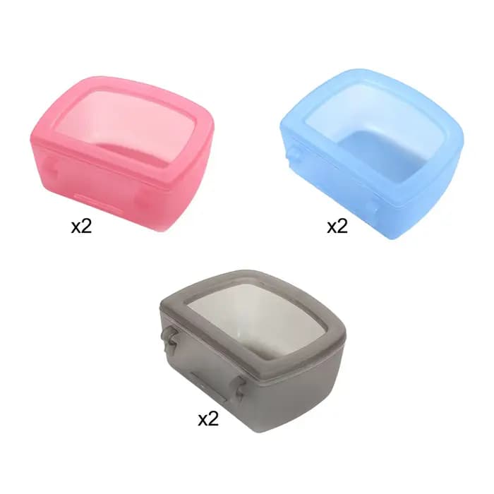 Bols de Cage de chenil pour animaux de compagnie, 2 pièces, pour cages ou caisses métalliques, bol de transport pour animaux de compagnie, eau