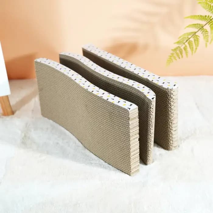 Planche à gratter en carton pour chat