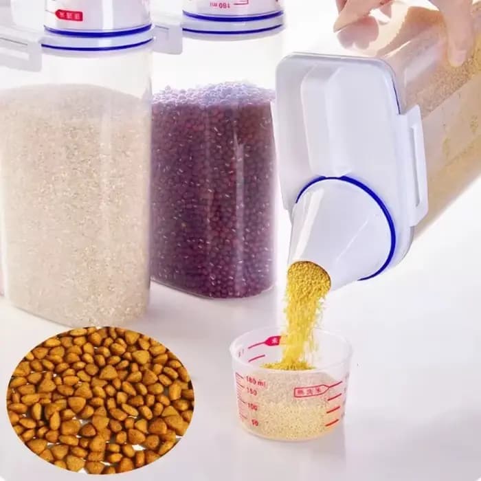 Conteneur de stockage de nourriture pour chiens et chats