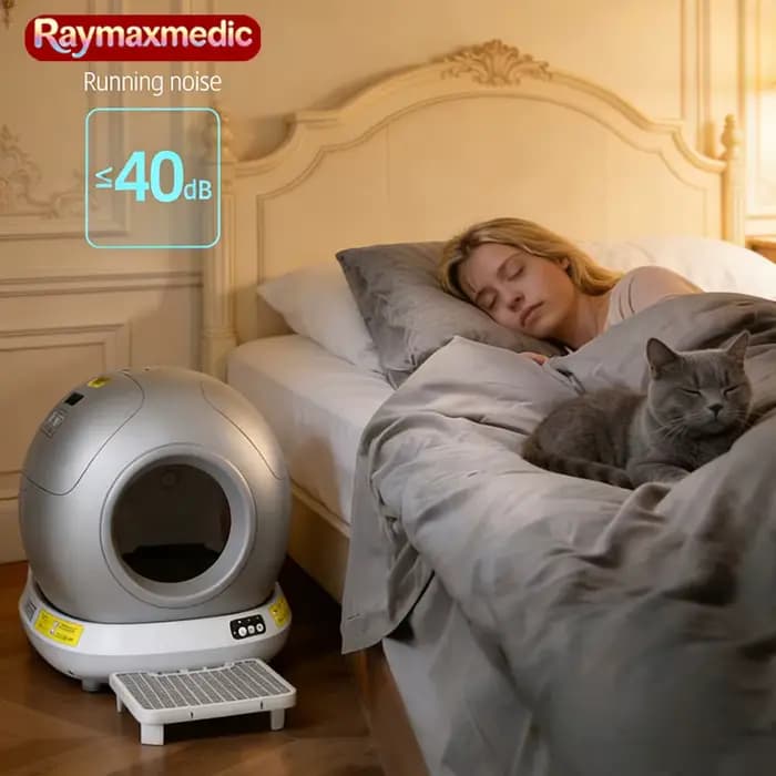 Bac à litière automatique intelligent Raymax 78L
