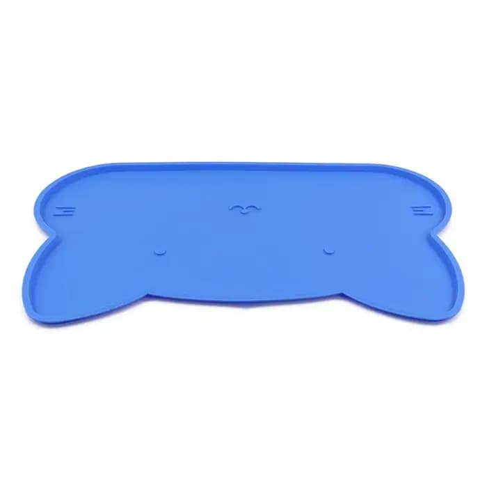 Tapis de gamelle pour animaux de compagnie en silicone durable