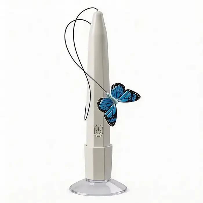 Jouet électrique papillon volant pour chat