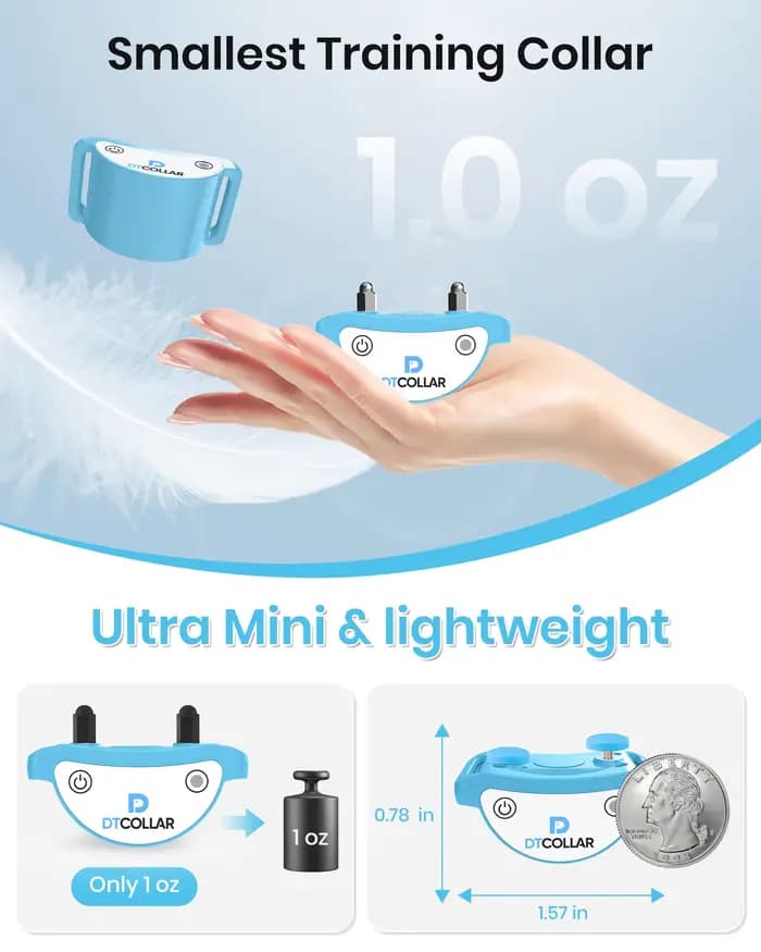 Collier anti-miaulement ultra-compact pour chats