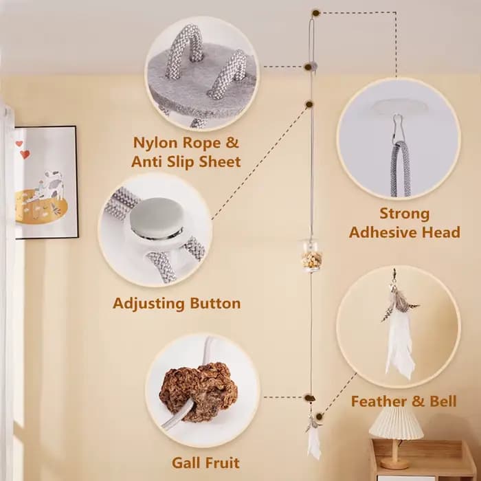 Jouet interactif pour chat