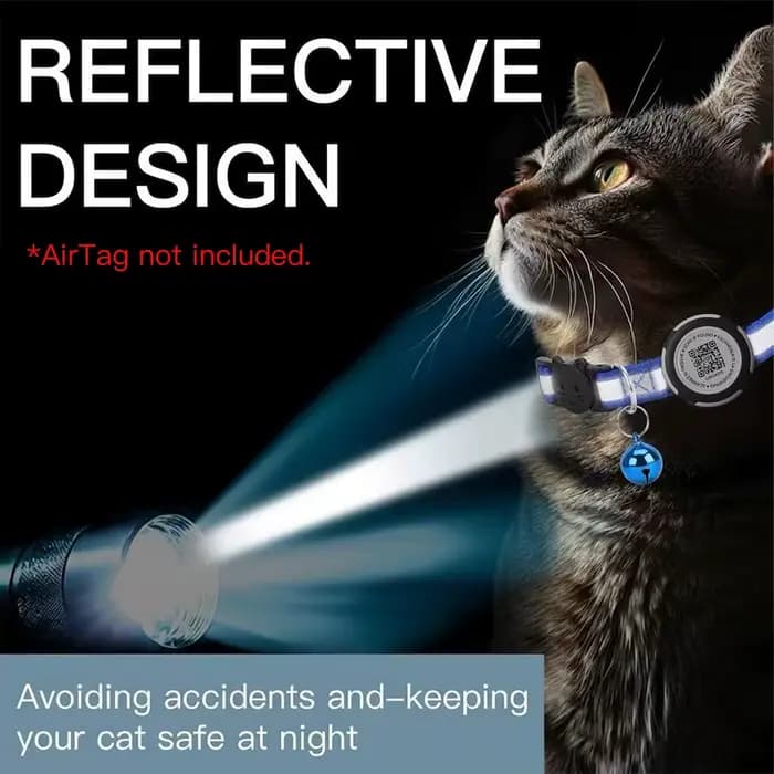 Collier pour animaux de compagnie avec support AirTag