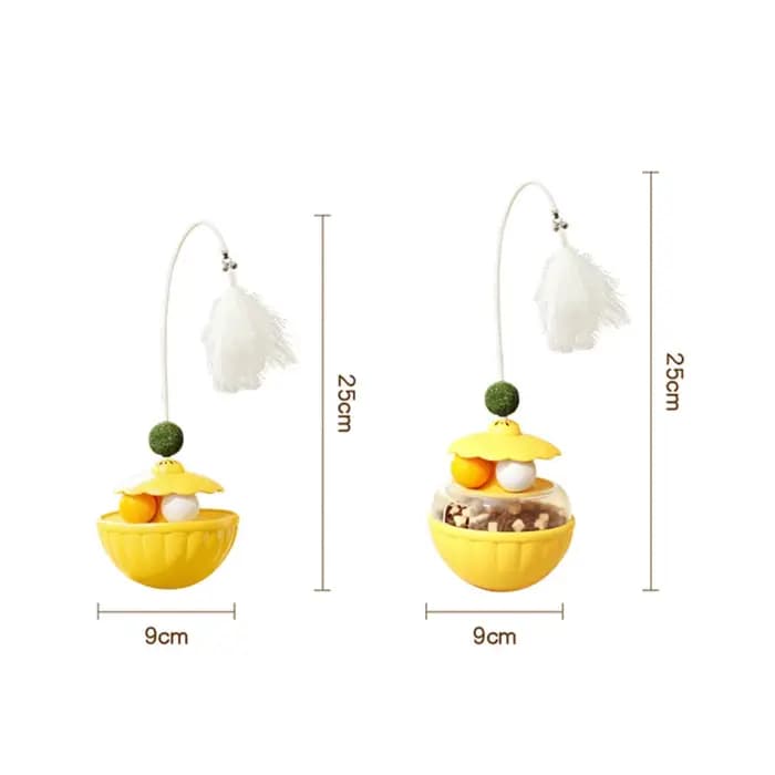 Jouet distributeur de friandises pour chat