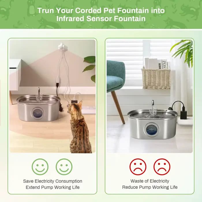 Distributeur d'eau automatique pour animaux de compagnie à domicile