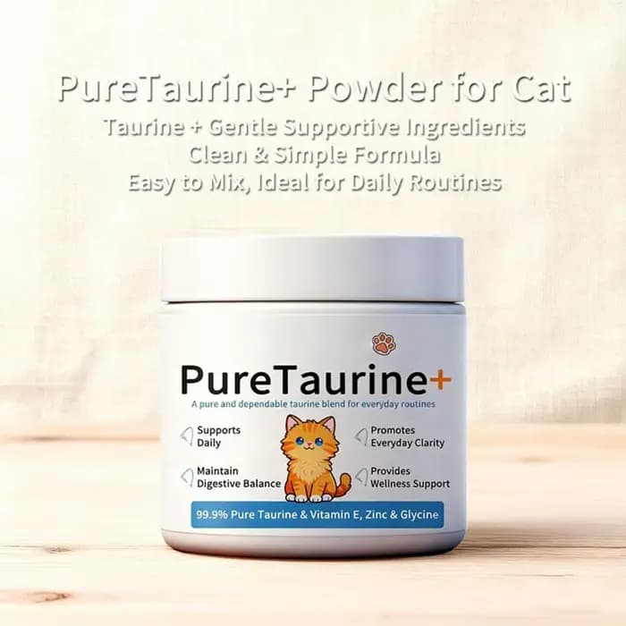Poudre de soin corporel pour chat 200g