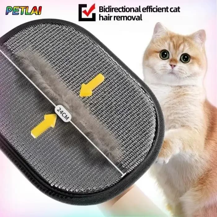 Gant anti-poils pour animaux de compagnie