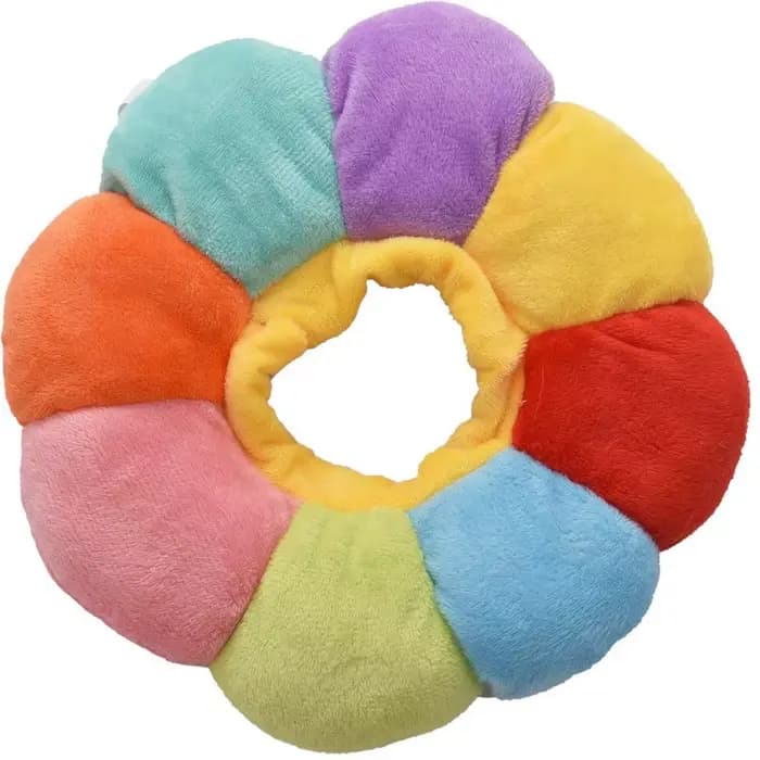 Collier Élisabéthain Ajustable et Doux pour Chats et Chiens