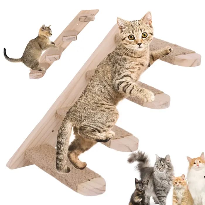 Étagère murale d'escalade pour chat