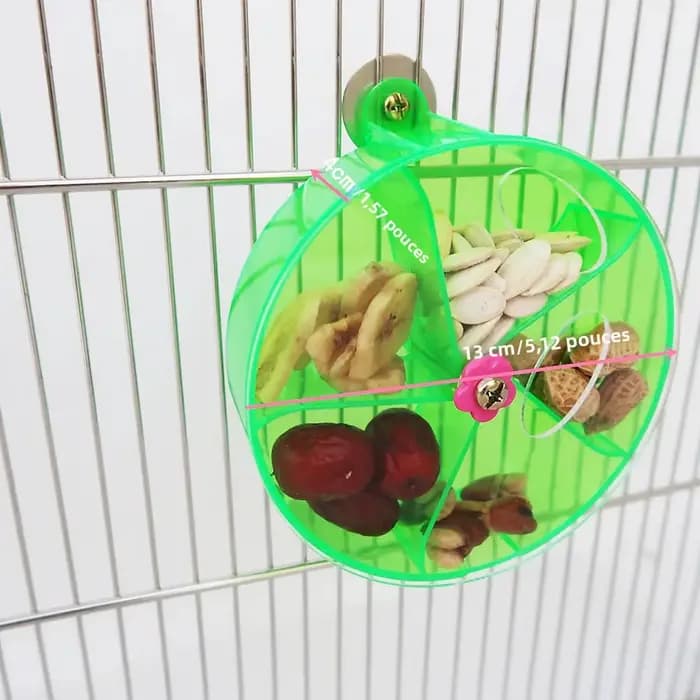 Jouets pour perroquets rotatifs pour animaux de compagnie