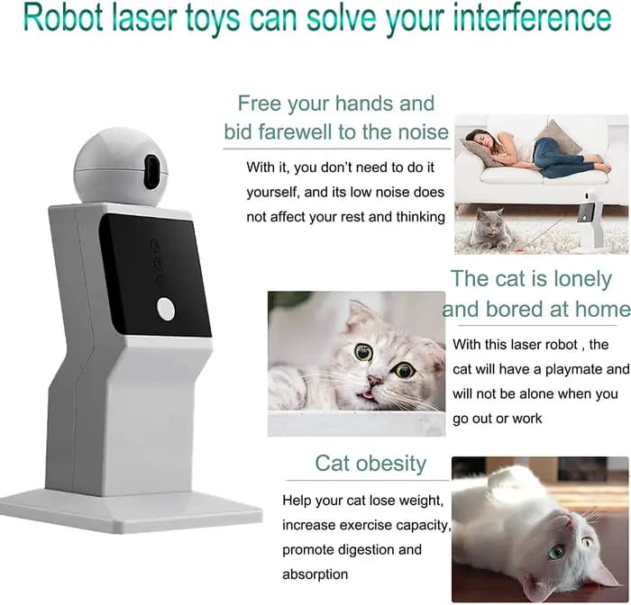 Jouet Laser automatique pour chat