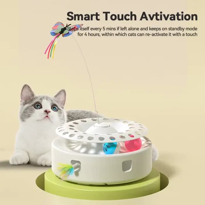 ROJECO – jouet automatique 3 en 1 pour chat