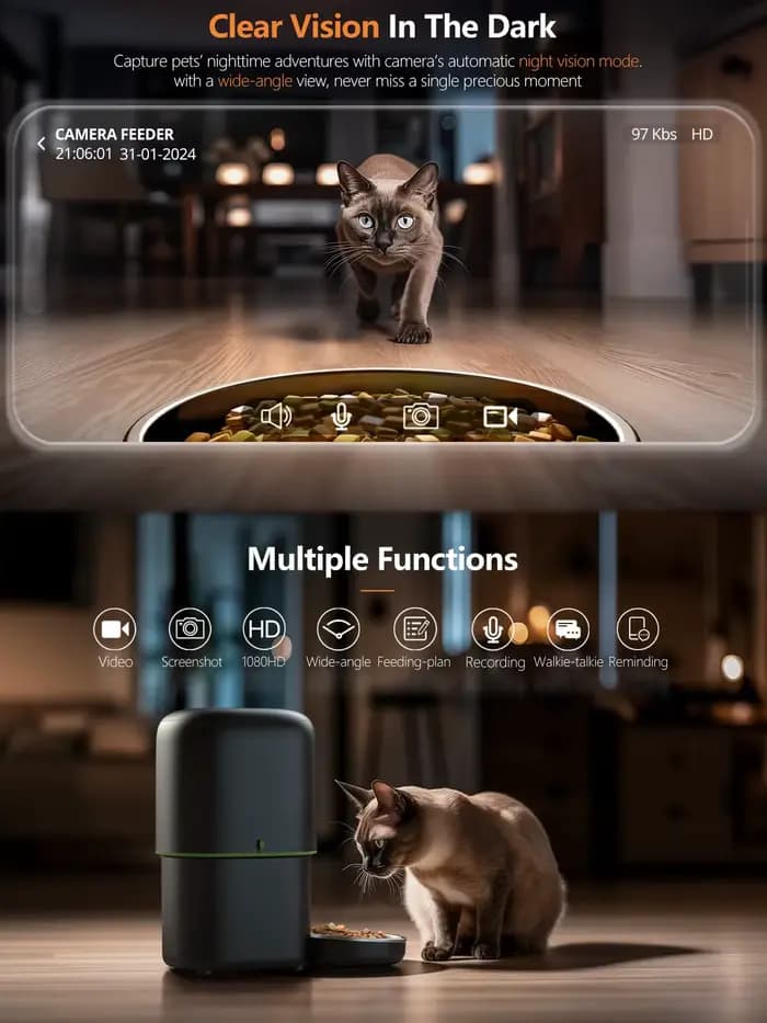 Mangeoire automatique pour chat