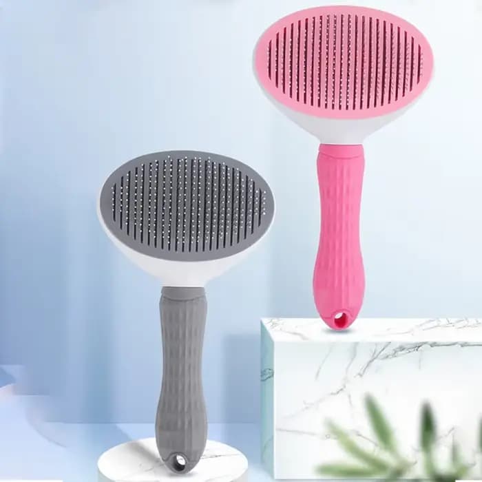 Brosse à cheveux pour chien et chat, peigne de toilettage et de soin pour chat, peigne en acier inoxydable pour cheveux longs, nettoyage des chiens, accessoires pour chiens