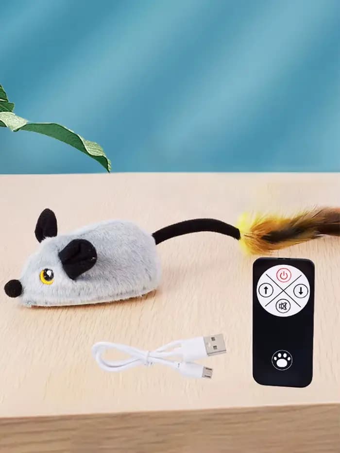 Souris mobile électronique pour chat