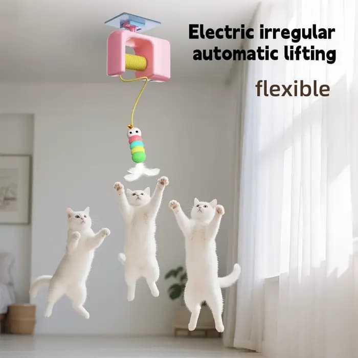 Nouveau Type de jouet électrique pour chat avec 2 cordes