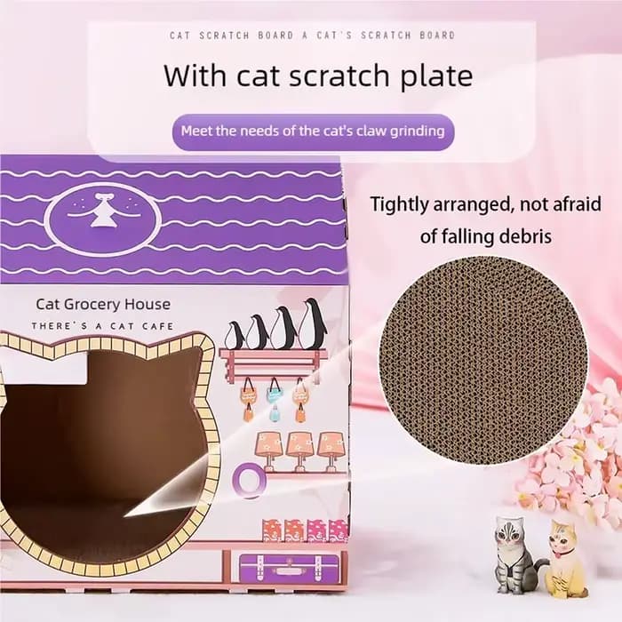 Litière pour chat, planche à gratter pour chat