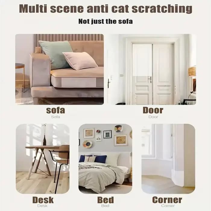 1pc 3/2m accessoires transparents pour chats meubles housse de Protection anti-rayures chats canapé auto-adhésif chat fournitures pour animaux de compagnie