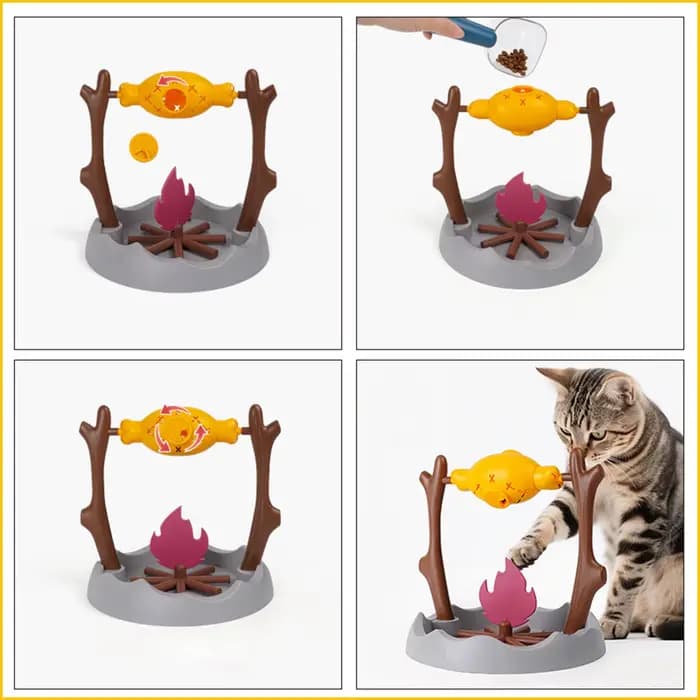 Jouet de collation à alimentation lente pour chats créatifs