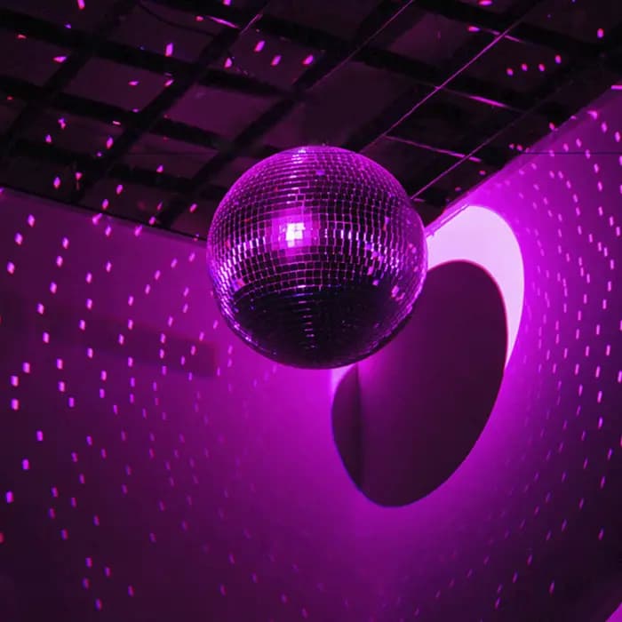 Boule Disco suspendue avec miroir