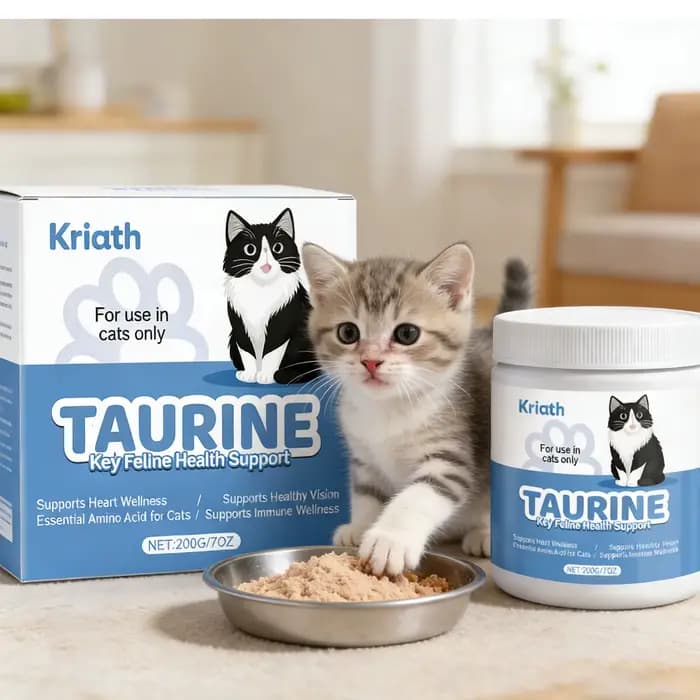  Poudre de taurine pour chats