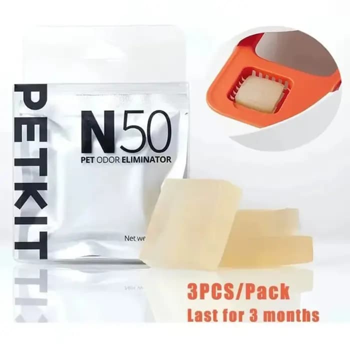 PetKit N50 bac à litière pour chat déodorant Cube chat bac à litière automatique accessoires fournitures pour chat de compagnie utilisation persistante odeur fraîche claire