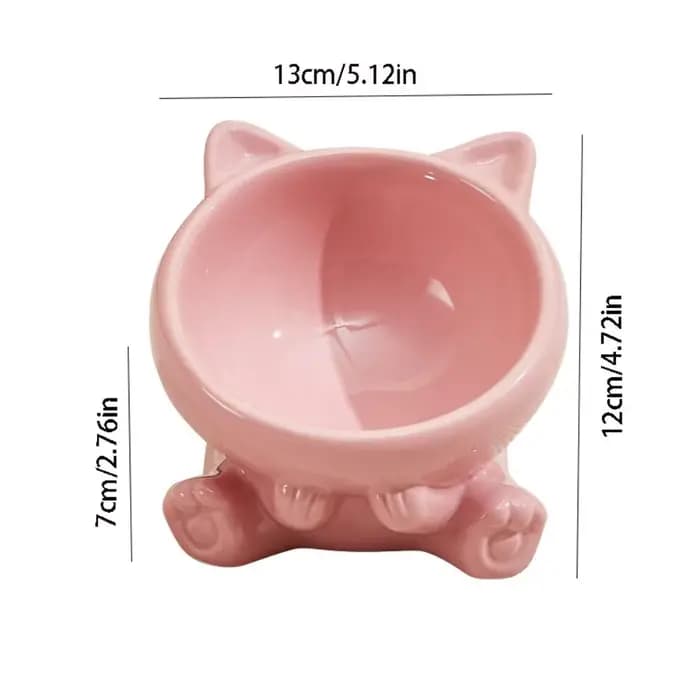 Bol en céramique créatif pour chat