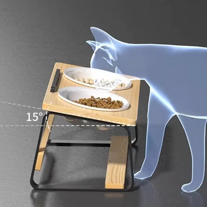 Bol en céramique pour chat
