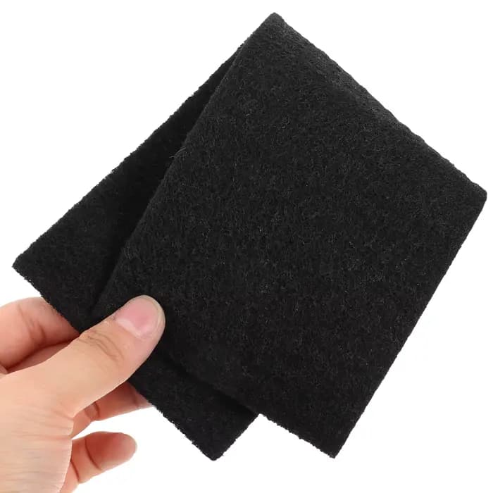 Filtre à litière en coton pour chat