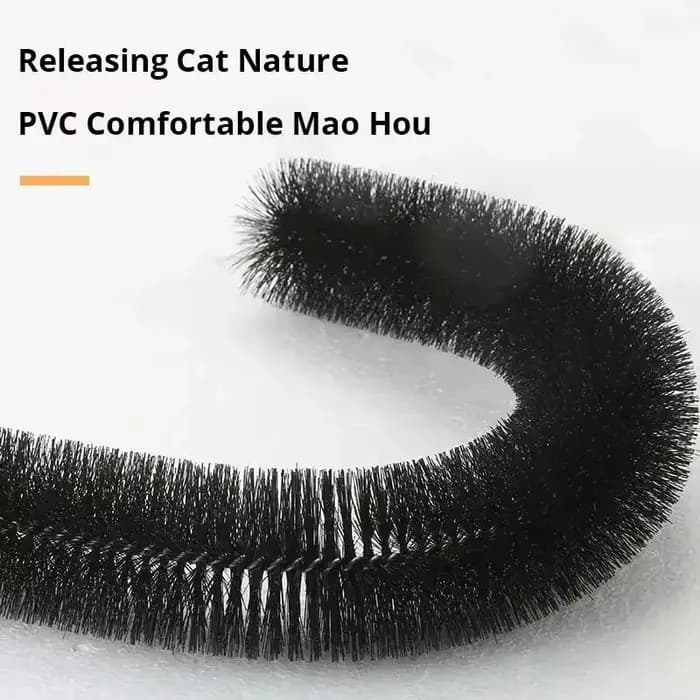 Arche de jeu pour chat avec brosse de massage et grattoir