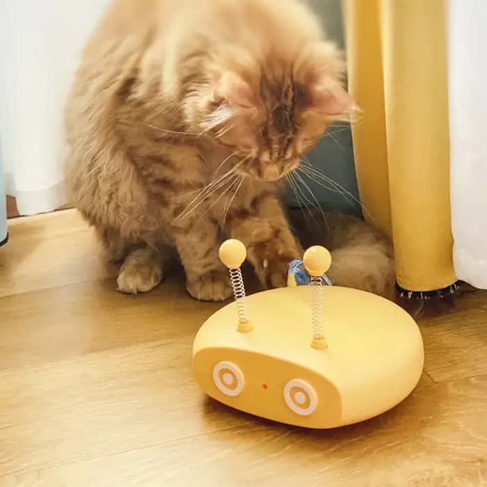 Robot électrique interactif pour chat