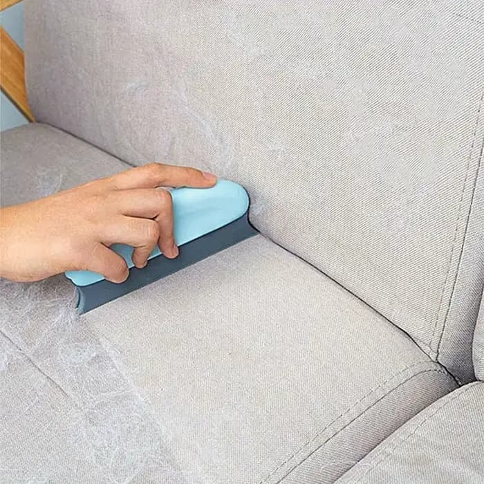 Brosse efficace pour enlever les poils d'animaux pour chats et chiens - Élimine en douceur la laine et nettoie la fourrure pour une maison bien rangée et propre